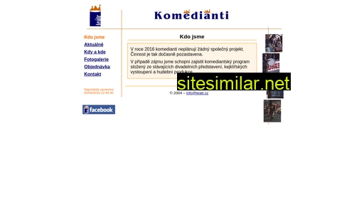komedianti.cz alternative sites