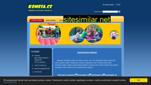 komesa.cz alternative sites