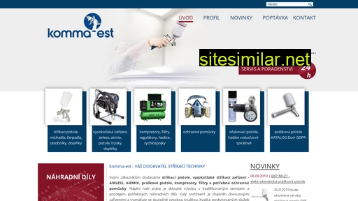 komma-est.cz alternative sites