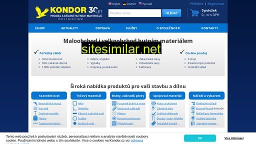 kondor.cz alternative sites