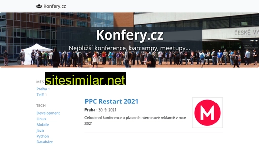 konfery.cz alternative sites