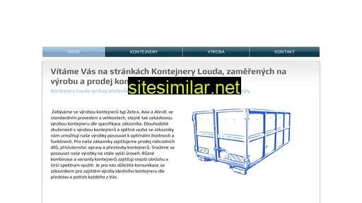 kontejnerylouda.cz alternative sites
