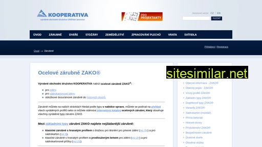 kooperativa-vod.cz alternative sites