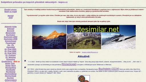 kopce.cz alternative sites