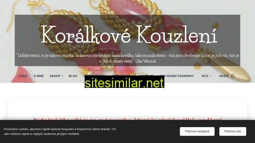 koralkovekouzleni.cz alternative sites