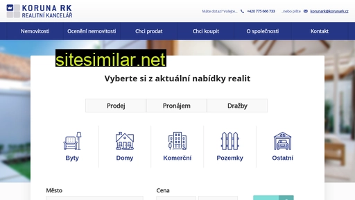 korunark.cz alternative sites