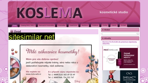 koslema.cz alternative sites