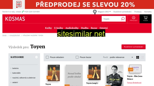 kosmas.cz alternative sites