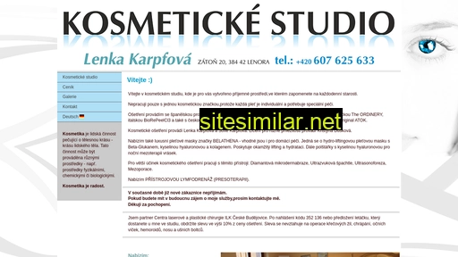 kosmetikaa.cz alternative sites