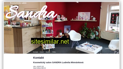 kosmetikasandra.cz alternative sites