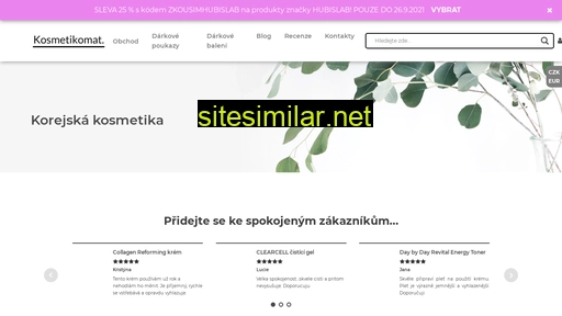 kosmetikomat.cz alternative sites