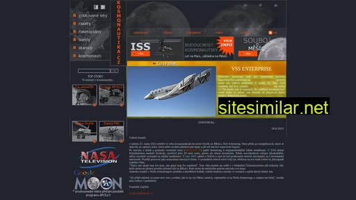 kosmonautika.cz alternative sites