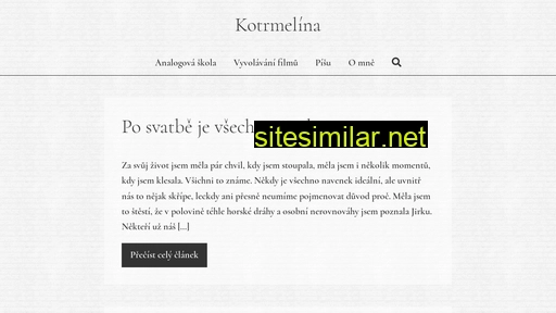 kotrmelina.cz alternative sites