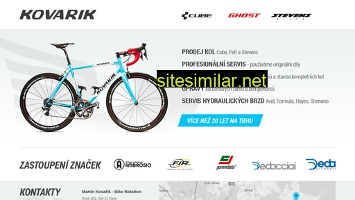 kovarik-bikes.cz alternative sites