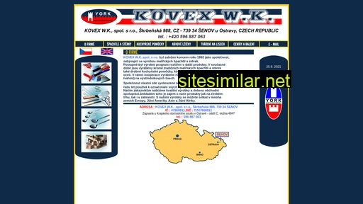 kovexwk.cz alternative sites
