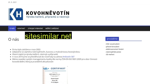 kovohnevotin.cz alternative sites