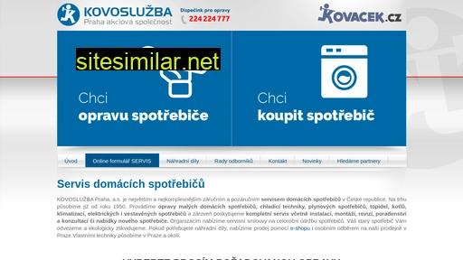 kovosluzba-praha.cz alternative sites