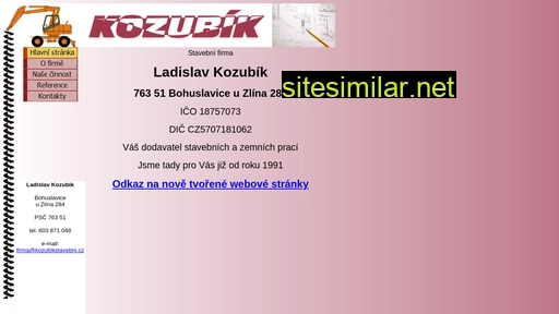 kozubikstavebni.cz alternative sites