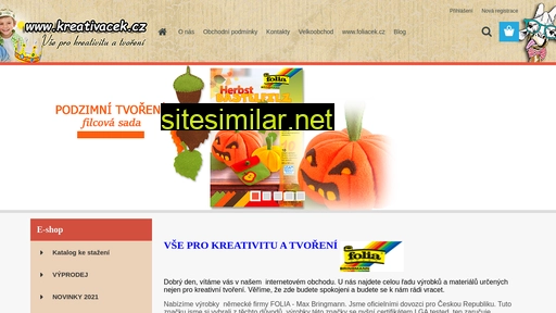 kreativacek.cz alternative sites