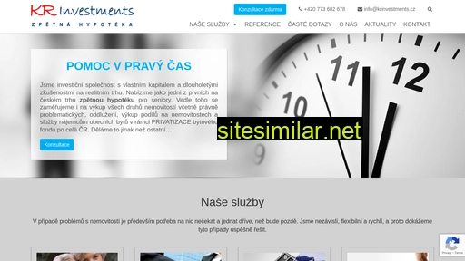 krinvestments.cz alternative sites