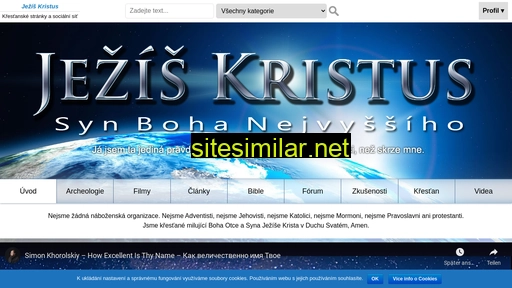 kristusjezis.cz alternative sites