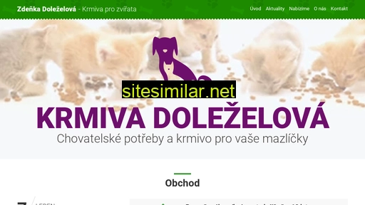 krmivadolezelova.cz alternative sites