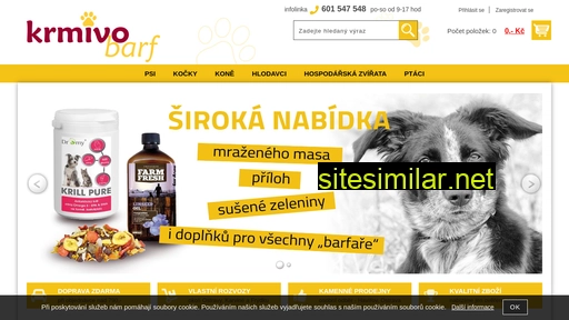 krmivo-barf.cz alternative sites