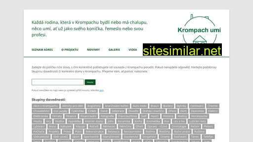 krompachumi.cz alternative sites