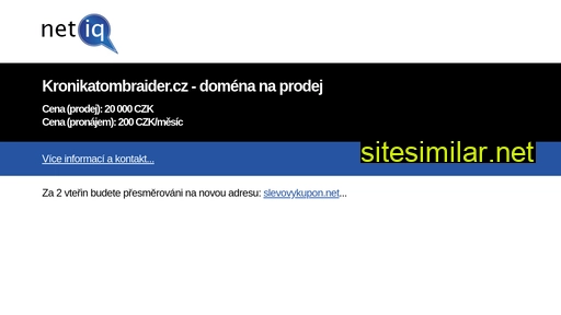 kronikatombraider.cz alternative sites