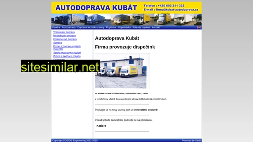 kubat-autodoprava.cz alternative sites