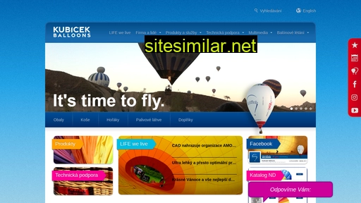 kubicekballoons.cz alternative sites