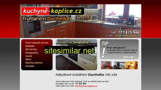 kuchyne-kaplice.cz alternative sites