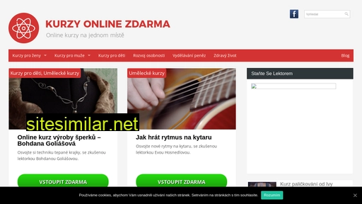 kurzyonlinezdarma.cz alternative sites