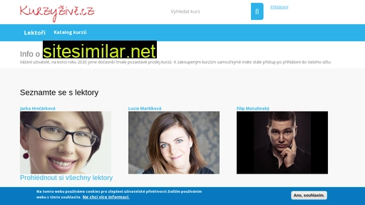 kurzyzive.cz alternative sites