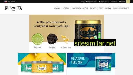 kusmitea.cz alternative sites