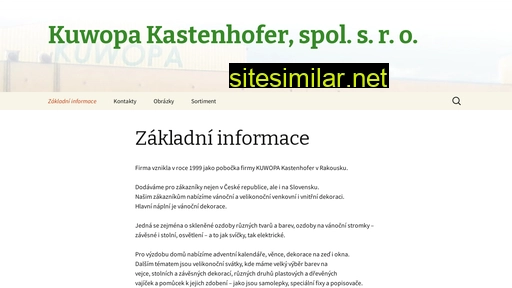 kuwopa.cz alternative sites