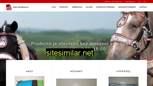 kuze-sedlarstvi.cz alternative sites