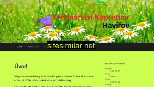 kvetinarstvi-kopretina.cz alternative sites