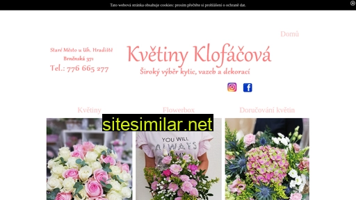 kvetiny-klofacova.cz alternative sites