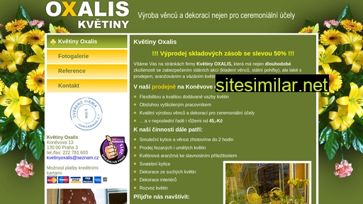 kvetiny-oxalis.cz alternative sites