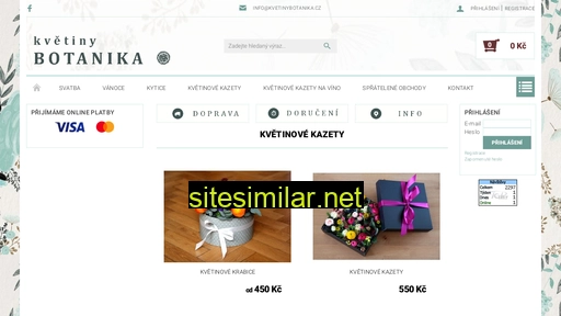 kvetinybotanika.cz alternative sites