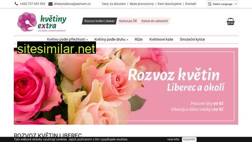 kvetinyextra.cz alternative sites