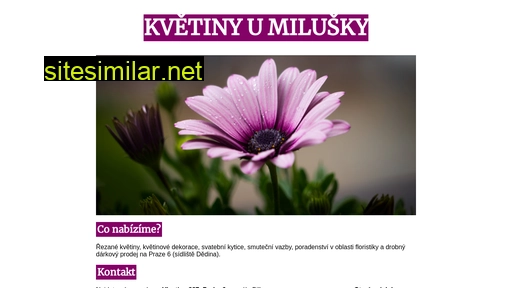 kvetinyumilusky.cz alternative sites
