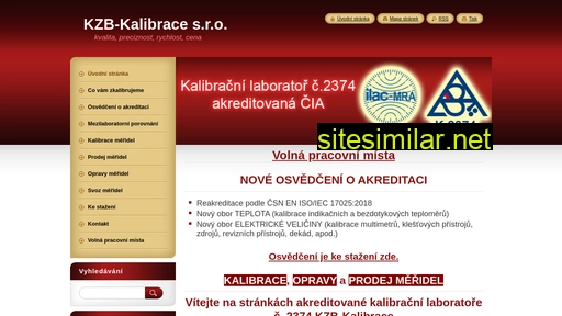 kzb-kalibrace.cz alternative sites