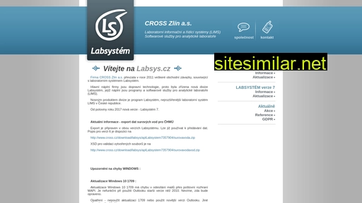 labsys.cz alternative sites