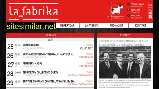 lafabrika.cz alternative sites