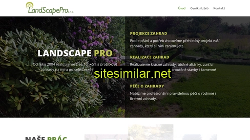 landscapepro.cz alternative sites