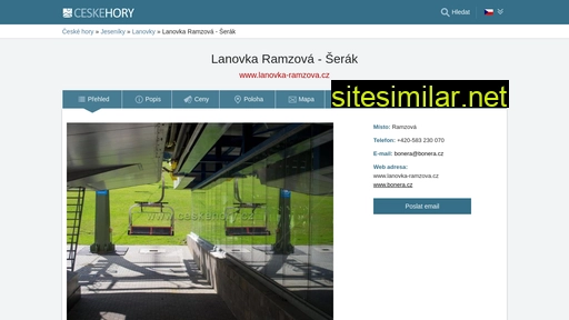 lanovka-ramzova.cz alternative sites