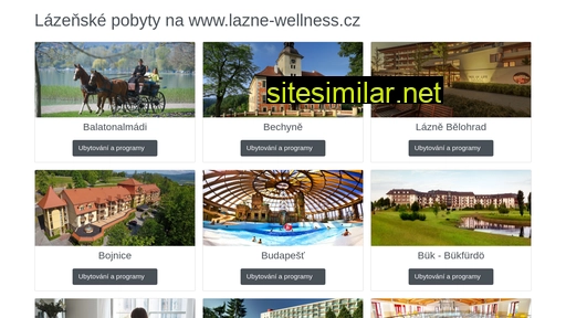 lazne-wellness.cz alternative sites