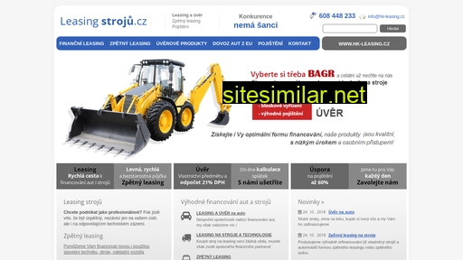 leasingstroju.cz alternative sites
